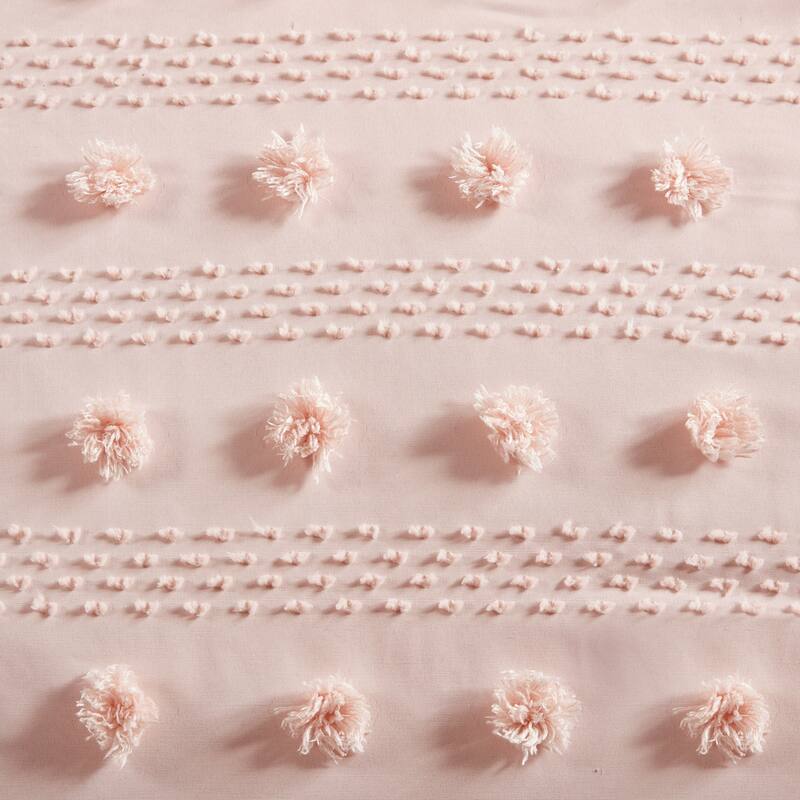 Intelligent Design Lucy Clip Jacquard Duvet Cover Set (Insert Excluded)