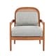 preview thumbnail 3 of 12, Christopher Knight Home - Anna Compact Rattan Accent Chairs with Mid-Century Charm (Set of 2) - 2 Piece