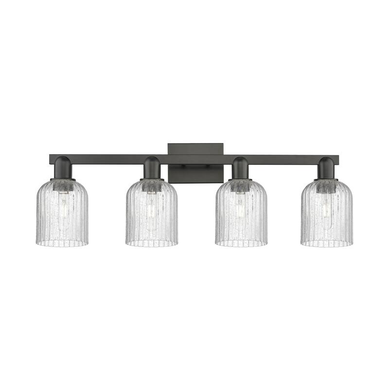 Innovations Lighting Downtown Urban - Bridal Veil - 4 Light 32" Bath Vanity Light