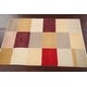 preview thumbnail 11 of 15, Gabbeh Kashkoli Oriental Contemporary Wool Area Rug Hand-Knotted - 2'6" x 3'8"