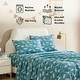 preview thumbnail 10 of 82, HLC.ME Printed Kids Bed Sheets - Patterned Bed Sheet Set - Wrinkle Resistant & Ultra Soft - For Mattresses up to 15 Inches Deep