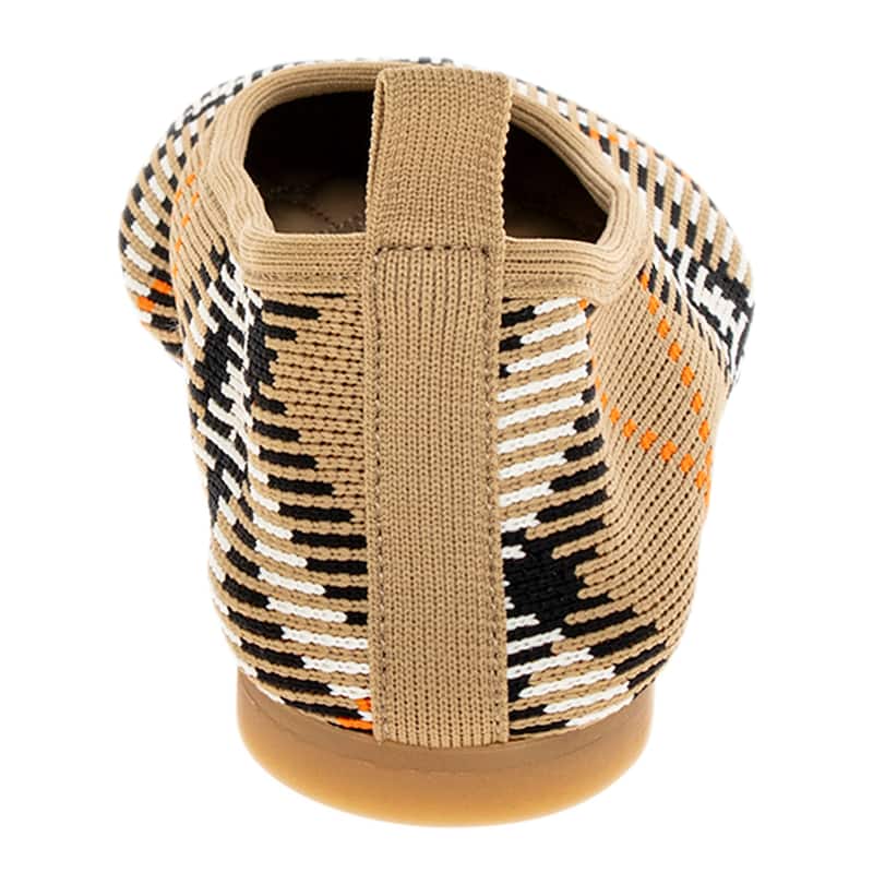 Burberry Check Knit Baby Ballerina Flats