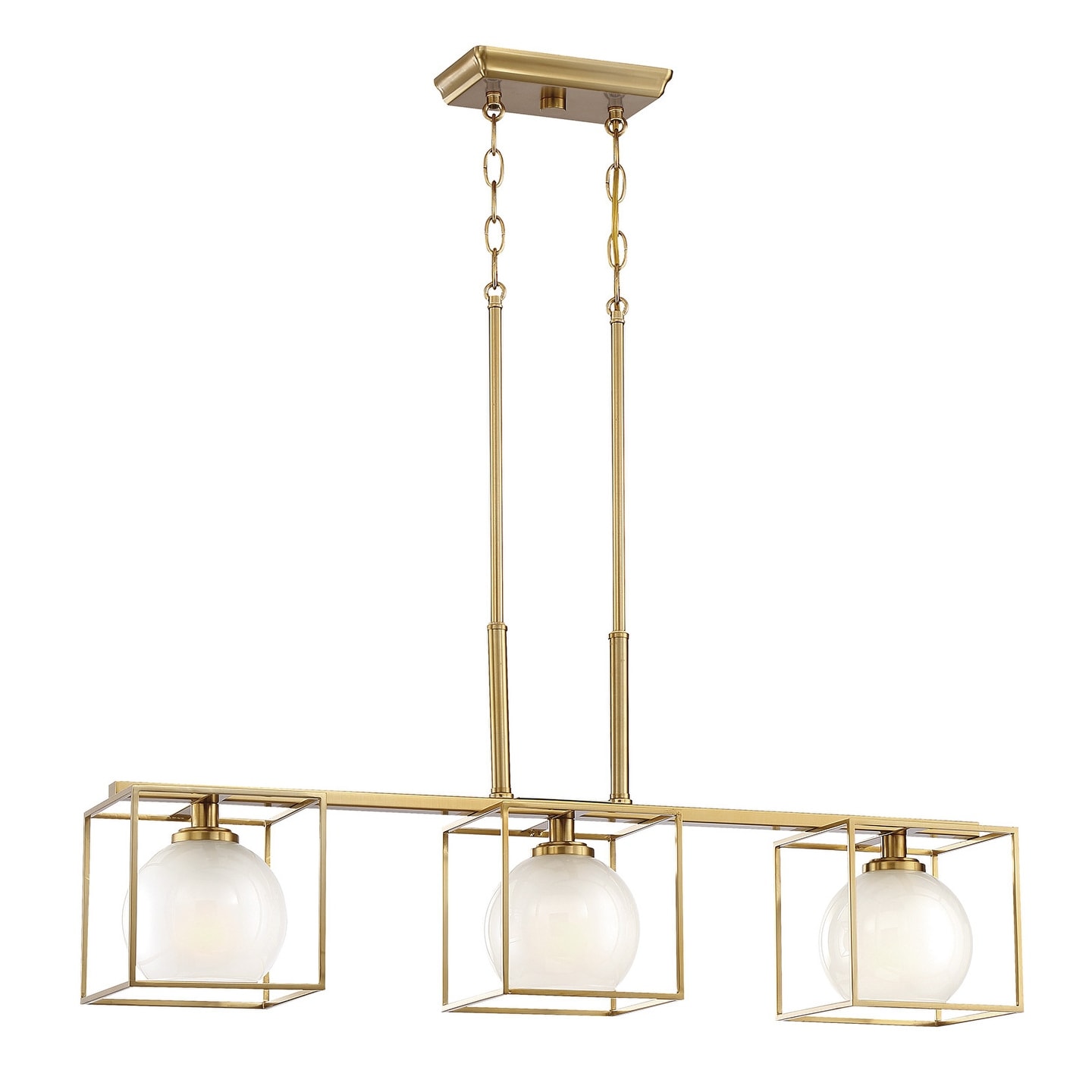 Designers Fountain 94538  Cowen 3 Light 34" Wide Chandelier - Chandeliers For Bedrooms by Overstock.com