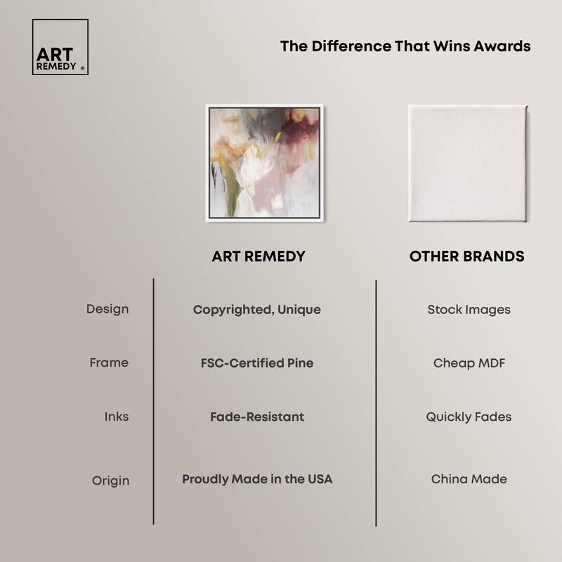 Painterly Energy Canvas by Art Remedy