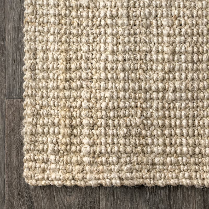 JONATHAN Y Pata Hand Woven Chunky Jute Area Rug