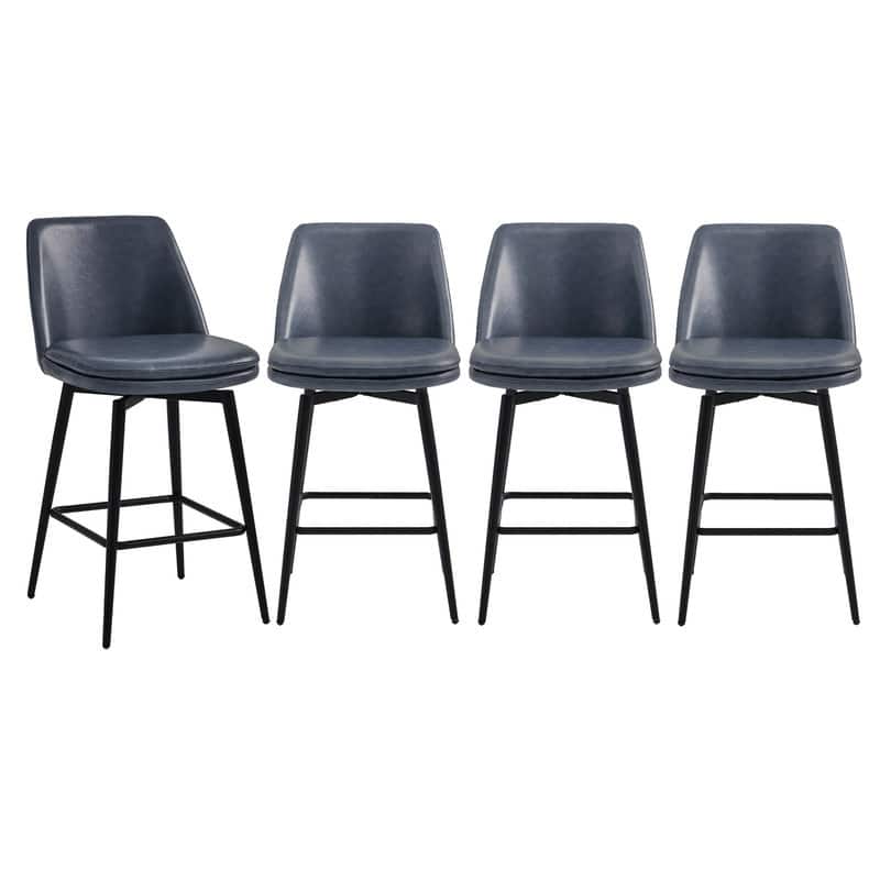 Ariel Counter Height Swivel Barstool Set