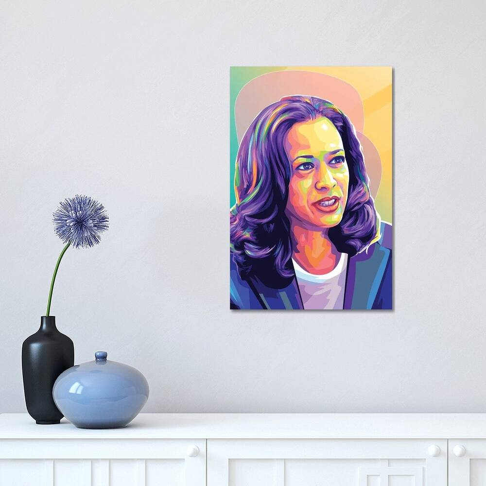 iCanvas "Kamala Harris II" by Dayat Banggai Canvas Print