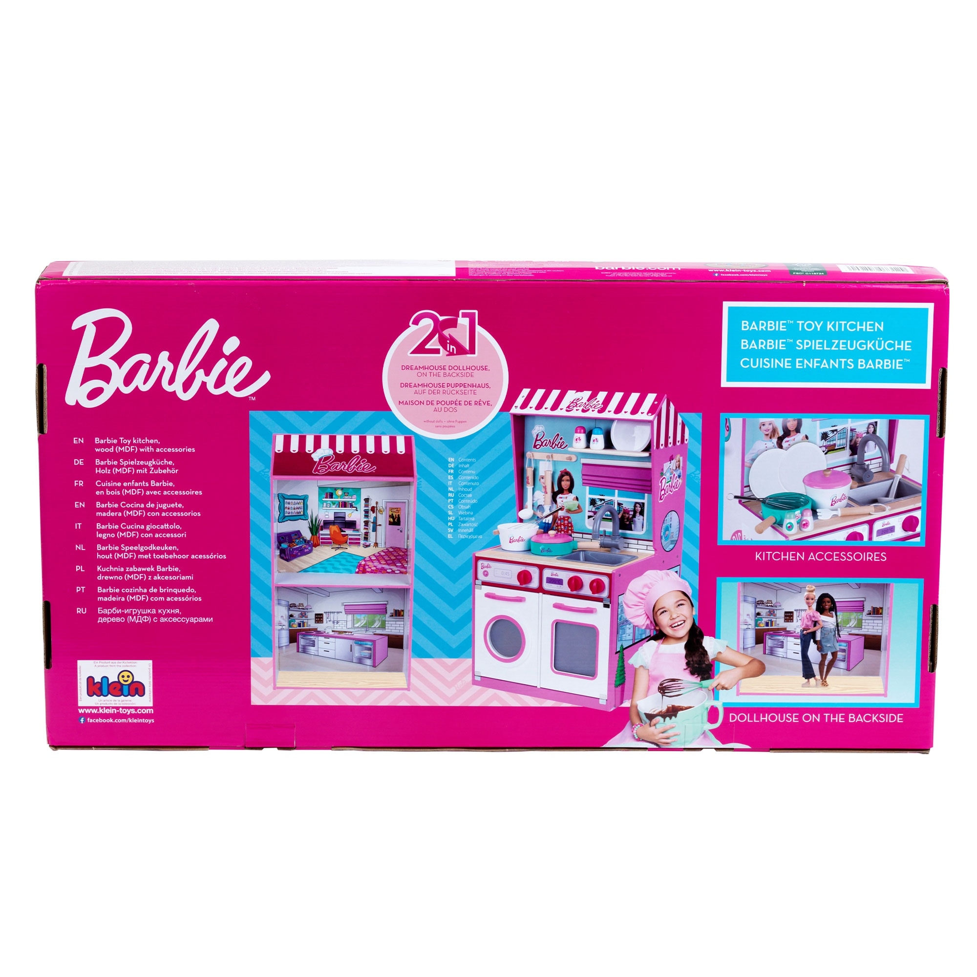 Barbie online play kitchen