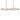 Designers Fountain D325C-6LCH Fina 6 Light 38" Wide Linear Chandelier