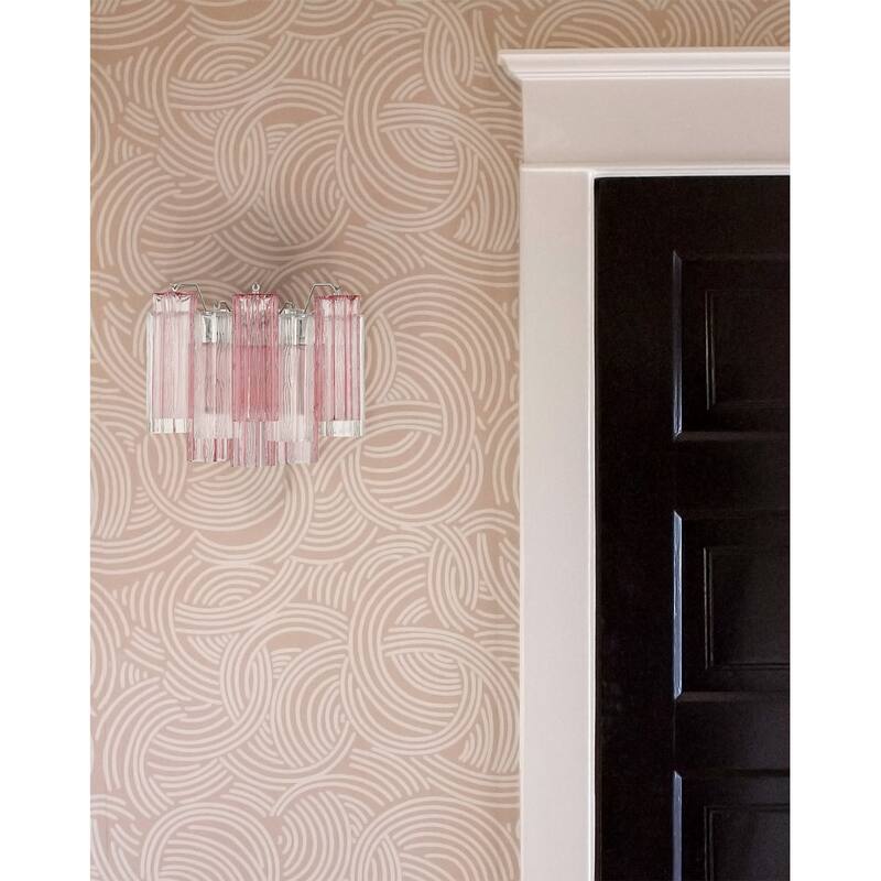 Crystorama Lighting Group ADD-302-SP Addis 2 Light 12" Tall Wall