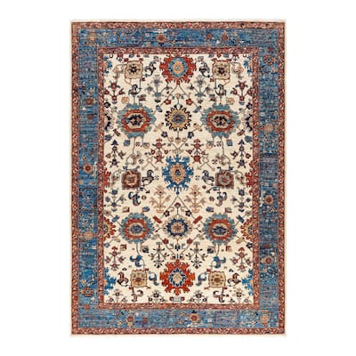 Serapi, One-of-a-Kind Hand-Knotted Area Rug - 6' 1" x 9' 0"