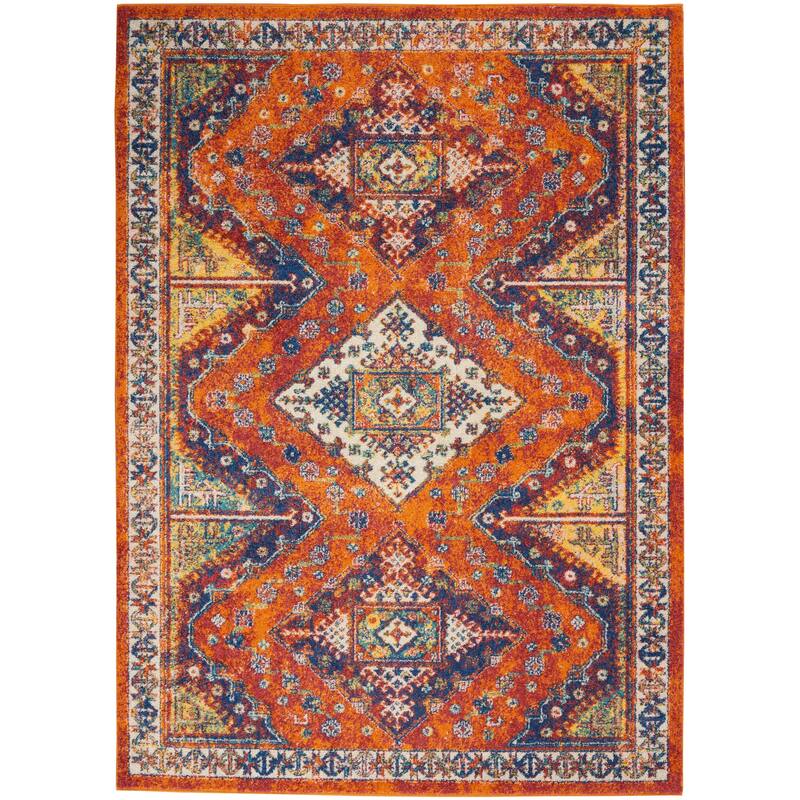 Nourison Allur Boho Tribal Geometric Area Rug