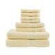 preview thumbnail 38 of 130, Madison Park Signature 800GSM Ultra-Soft 100% Cotton Absorbent Towel Set 8-Piece - Yellow