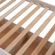 preview thumbnail 13 of 17, Twin over Twin Wood Bunk Bed with Three Drawers, White