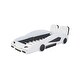 preview thumbnail 6 of 17, Race Car-Shaped Platform Bed For Kids