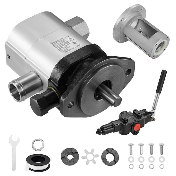 11 GPM 2-Stage Hydraulic Gear Pump – 3000 PSI, Aluminum, For Log Splitter – YYPMB11GPM