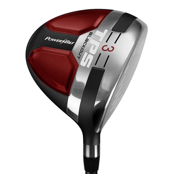 Powerbilt TPS Blackout 3-Fairway Wood Mens RH - Overstock - 18527329