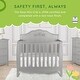 preview thumbnail 2 of 3, Sweetpea Baby Rose 4-in-1 Convertible Mini Crib