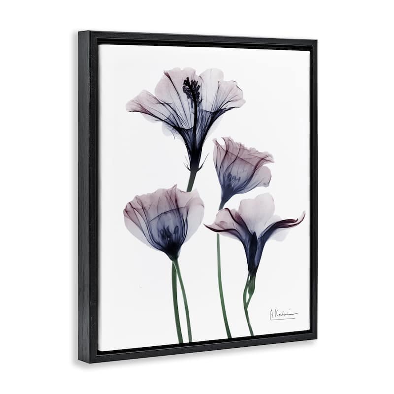 Stupell Bountiful Dusk Flowers Framed Floater Canvas Wall Art Design By Albert Koetsier