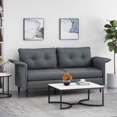 Resaca Tufted Minimalist Modern Sofa by Christopher Knight Home