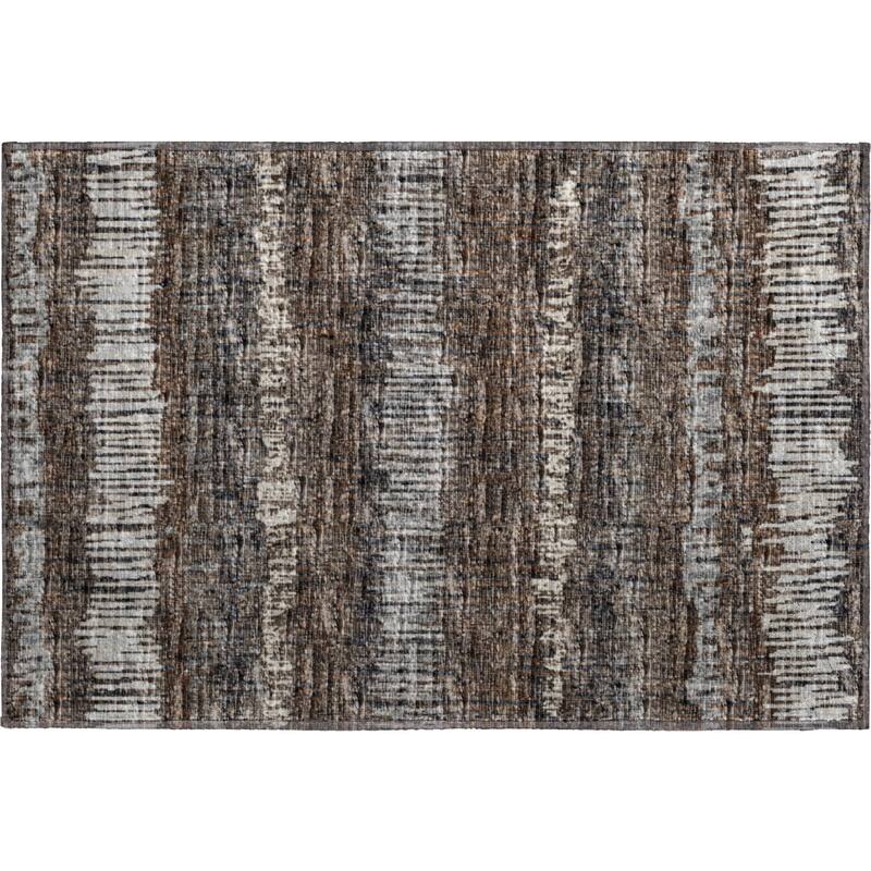 Premium Washable Super Soft Abstract Ombre Stripes Mayfield Rug