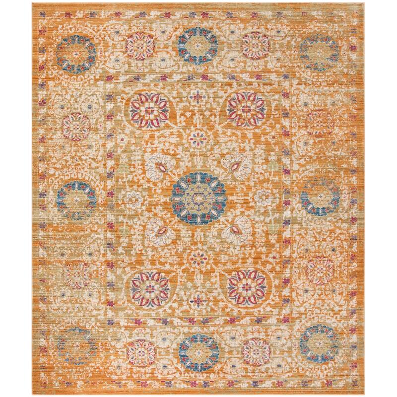 SAFAVIEH Sutton Andina Boho Oriental Polyester Rug