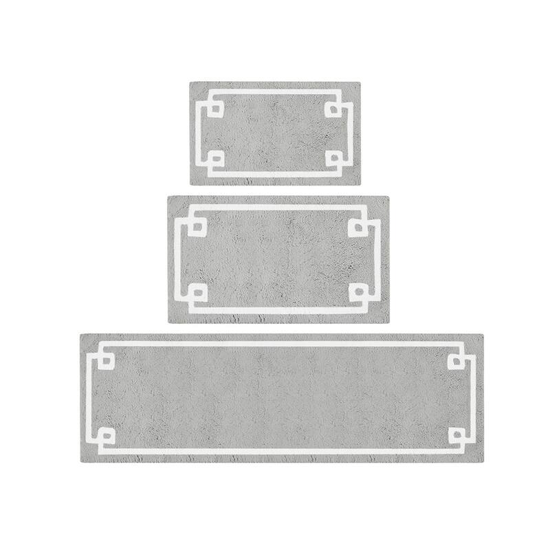 24 x 72" Cotton Tufted 3000 GSM Reversible Bath Rug