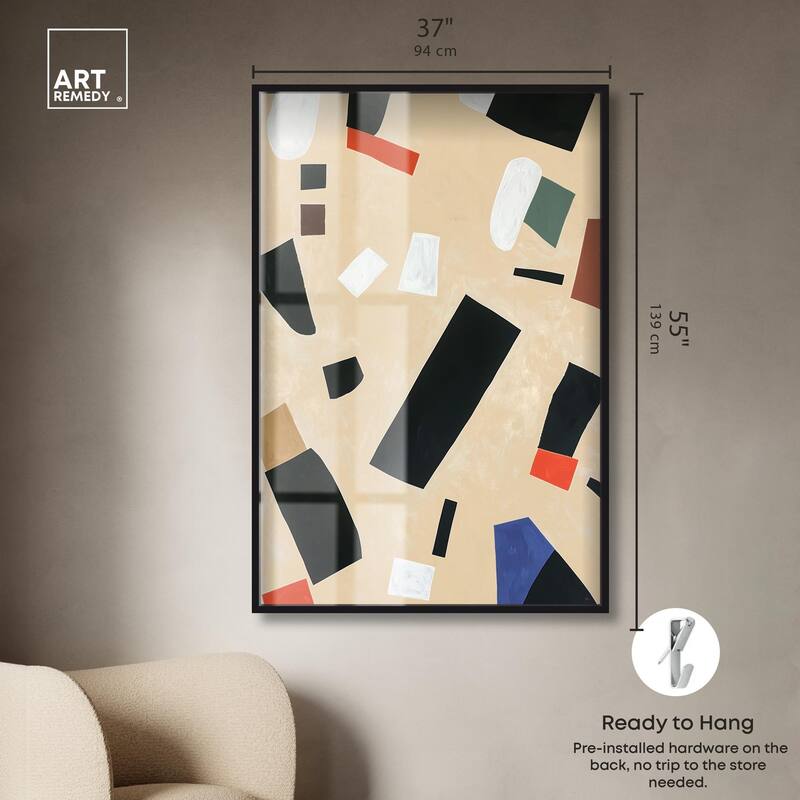 Mindscape Mosaic I Shadowbox by Art Remedy