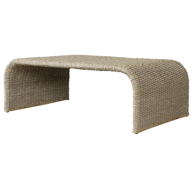 Uttermost 22877 Calabria 29" Wide Metal and Wood Coffee Table