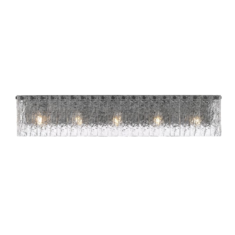 Z-Lite 1943-5V Glacier 37" Wide Vanity Light