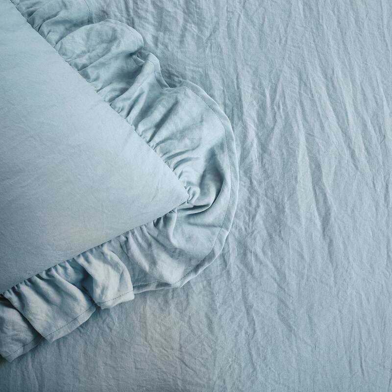 Lush Decor Reyna Ruffled Shabby-chic Comforter Set