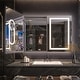 preview thumbnail 54 of 79, Modland 24"-42W x 36"H LED Medicine Cabinet Mirror with USB Charging,5x Makeup Mirror