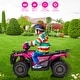preview thumbnail 25 of 23, 12V Kids Ride on ATV, Battery-Operated Car, Dual Speed Adjustment 1.5-2.2mph for Toddlers