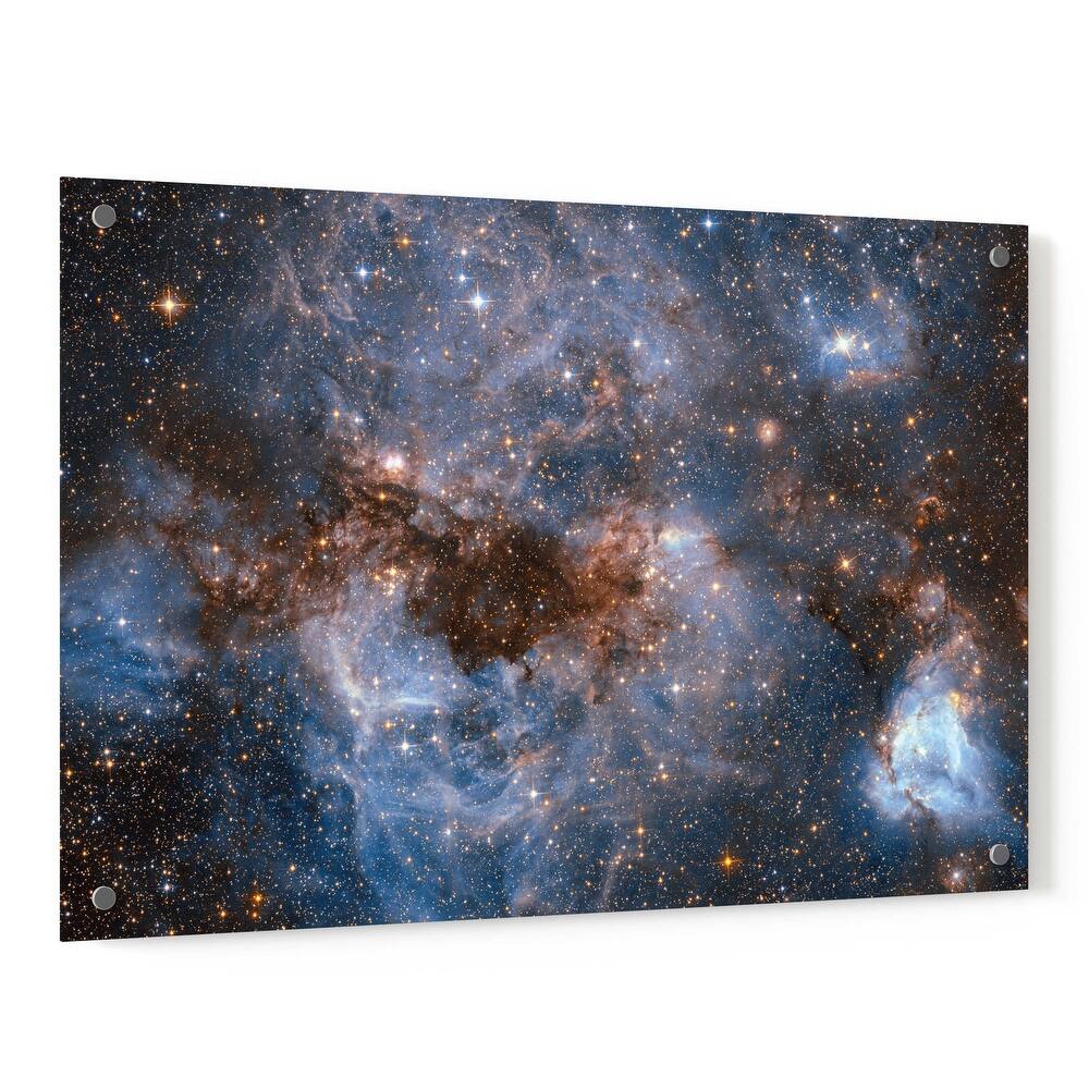 Epic Art 'Maelstrom Cloud' Hubble Space Telescope Acrylic Glass Wall Art
