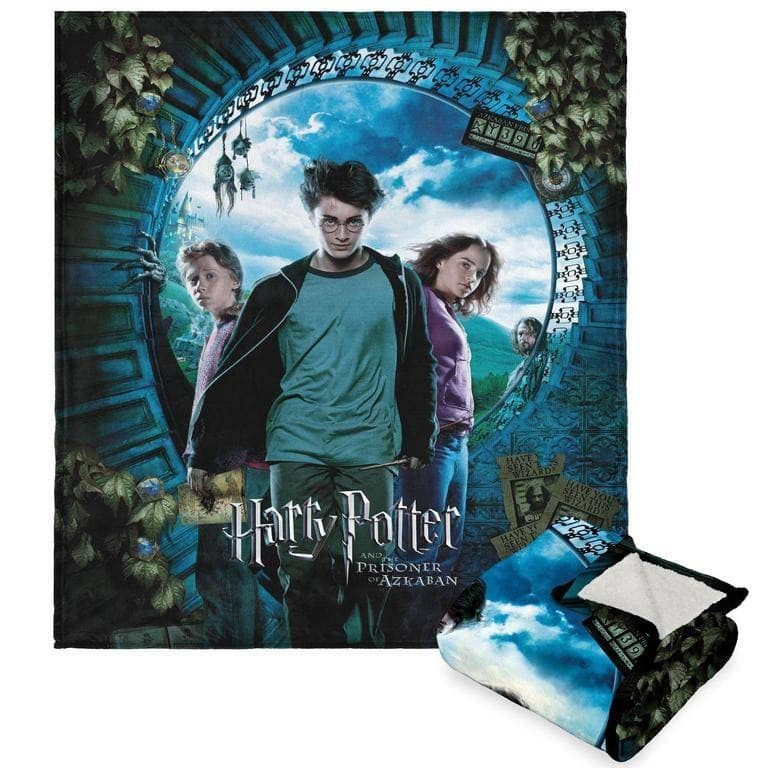 Warner Brothers Harry Potter Silk Touch Sherpa Throw Blanket - 50" x 60" - Core Three