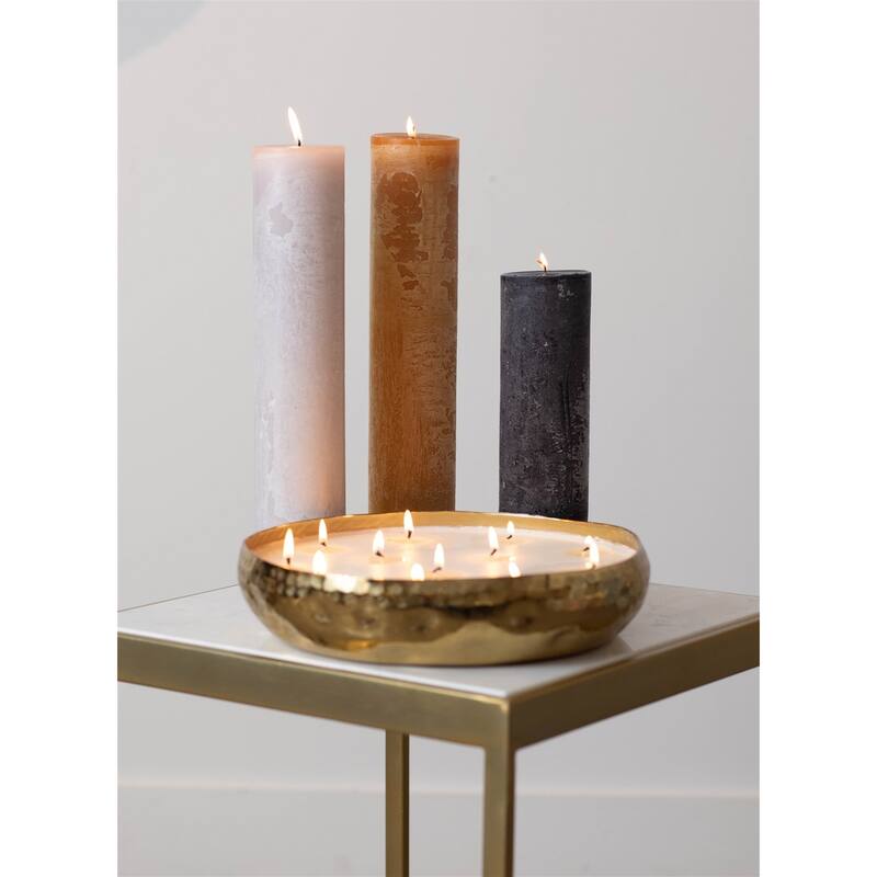 Medium Pillar Candle 2.75"x13.75"H Linen