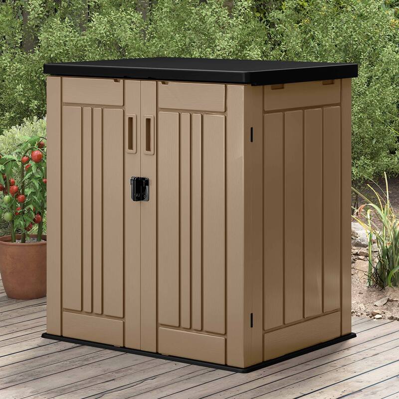 Outdoor Storage Cabinet with 2 Shelves