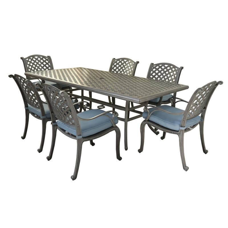 South Ponto 7-piece Aluminum Dining Set by Havenside Home