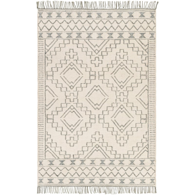 Cannock Handmade Southwestern Wool Blend Area Rug