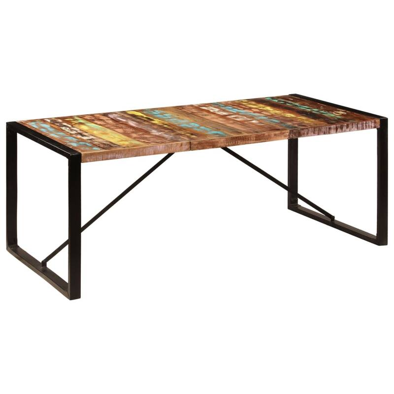 vidaXL Dining Table Kitchen Dining Room Table Furniture for Breakfast Dinner