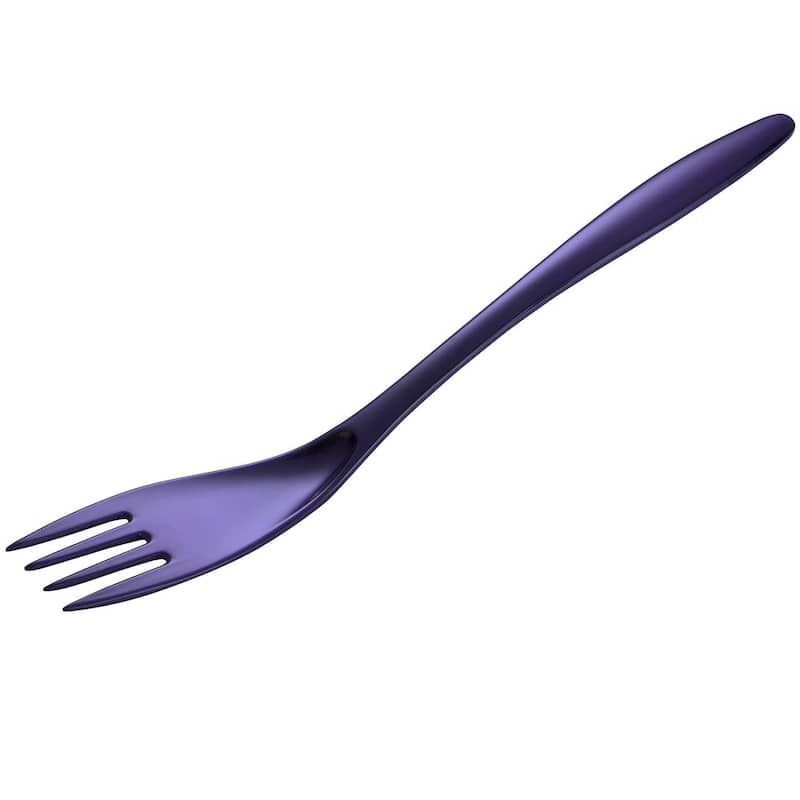 Hutzler 12.5-Inch Melamine Cooking / Serving Fork - Violet