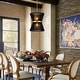 preview thumbnail 19 of 29, Modern Farmhouse Boho Chandelier for Dining Room in Gold or Black