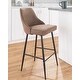 preview thumbnail 10 of 48, Silver Orchid Naldi Contemporary Black Counter Stool (Set of 2) - N/A