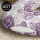 preview thumbnail 3 of 4, Sweet Jojo Designs Lavender Purple Boho Shabby Chic Floral Girl Nursing Breastfeeding Pillow Cover Case (Pillow Not Included)