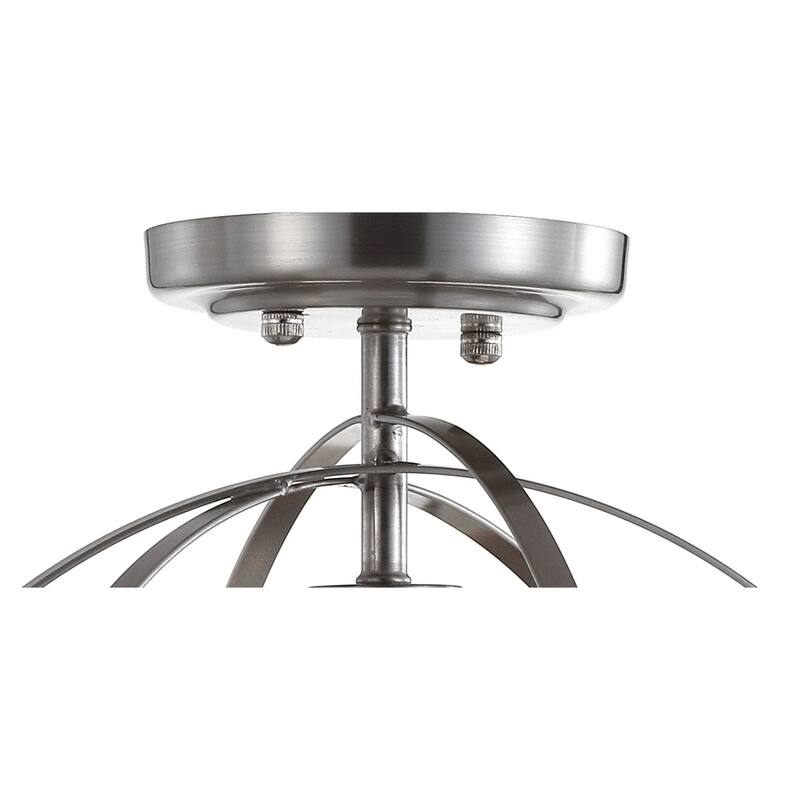 Alba 13" Metal LED Flush Mount, Oil Rubbed Bronze by JONATHAN Y