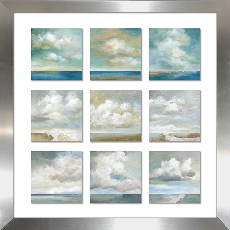"Cloudscape Variety (Square)" by Nan Print on Acrylic