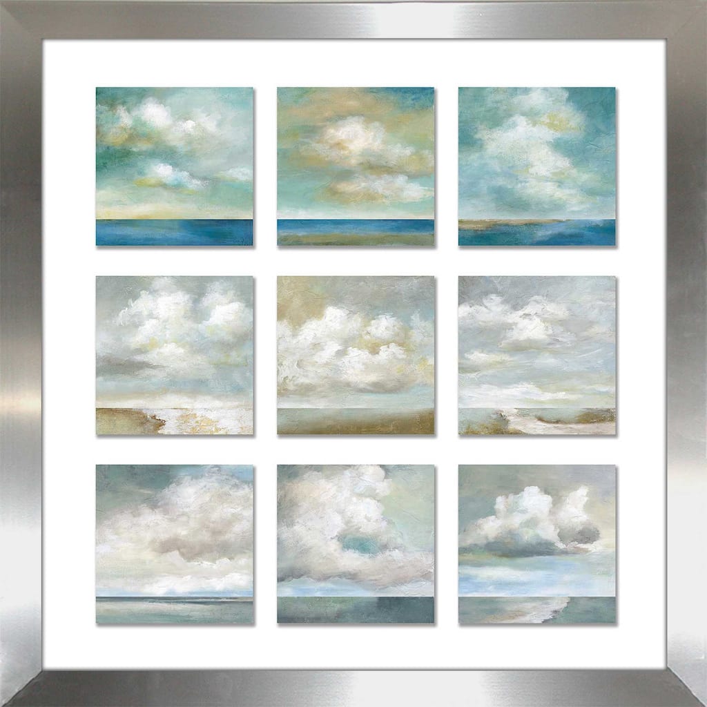 "Cloudscape Variety (Square)" by Nan Print on Acrylic