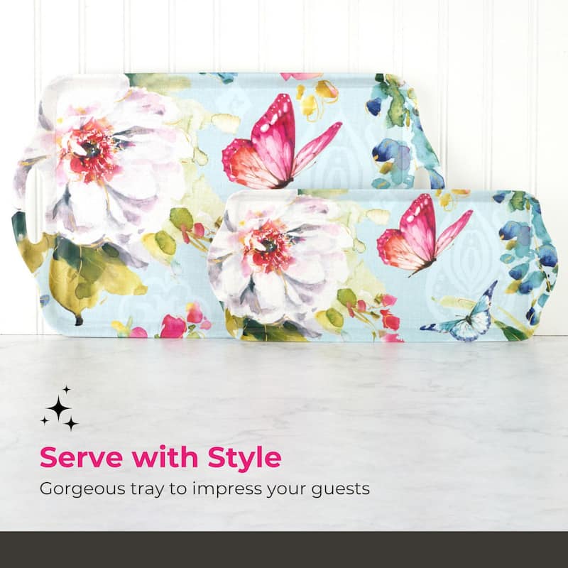 Pimpernel Colorful Breeze Melamine Sandwich Tray - 15.25" x 6.5"