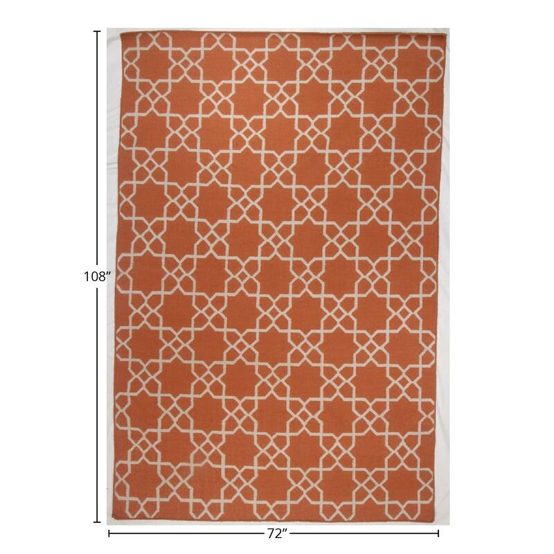 Desert Orange Area Rug