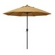 preview thumbnail 29 of 89, North Bend 9-foot Auto-tilt Round Sunbrella Patio Umbrella by Havenside Home Wheat